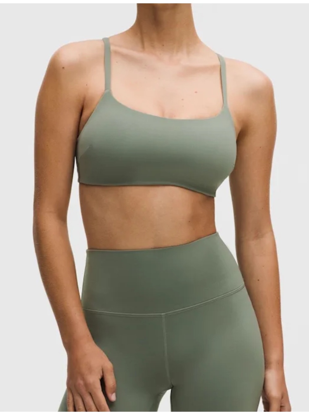 Lululemon Wunder Train Strappy Racer Bra